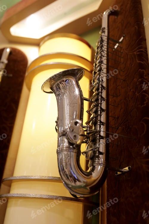 Preview: Wall Mounted Saxophone As Part Of Automatic Orchestra