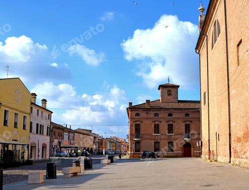 Preview: Small Italian Town Comacchio Also Known As "The Little Venice", Emilia Romagna Region, Province Of