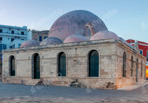 Preview: Venice Embankment In The Old Harbor Of Chania. Greece. Crete.