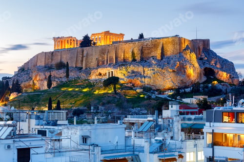 Preview: Athens. The Parthenon On The Acropolis.