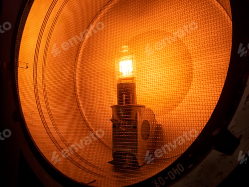 Preview: Film Industry. Lighting Equipment Used During The Filming Of The Concert.