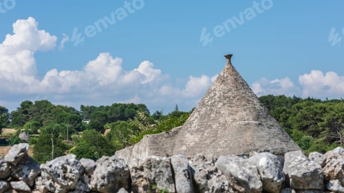 Preview: Trulli In The Itria Valley. Puglia, Italy.