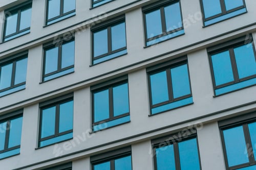 Preview: White And Blue Facade