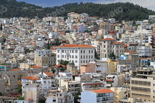 Preview: Residential Part Of Kavala City In Greece