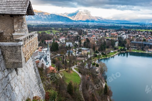 Preview: Panorama From The Bled Castle. Slovenia