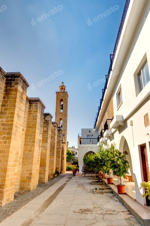 Preview: South Nicosia Streetscape, Hdr Image, Cyprus