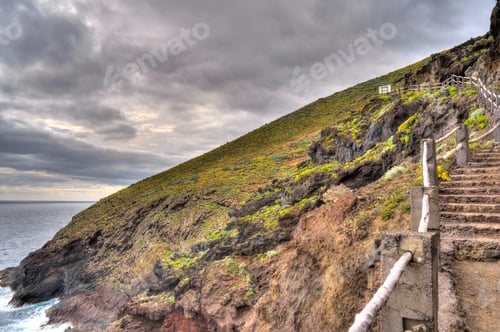 Preview: La Palma Island Coastline, Spain, Hdr Image