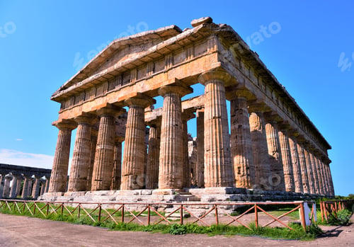 Preview: The Temple Of Neptune It Was Built In The Doric Order Around 460–450 Bc Paestum Italy