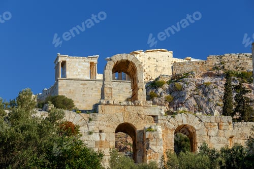 Preview: Athens. The Parthenon On The Acropolis.
