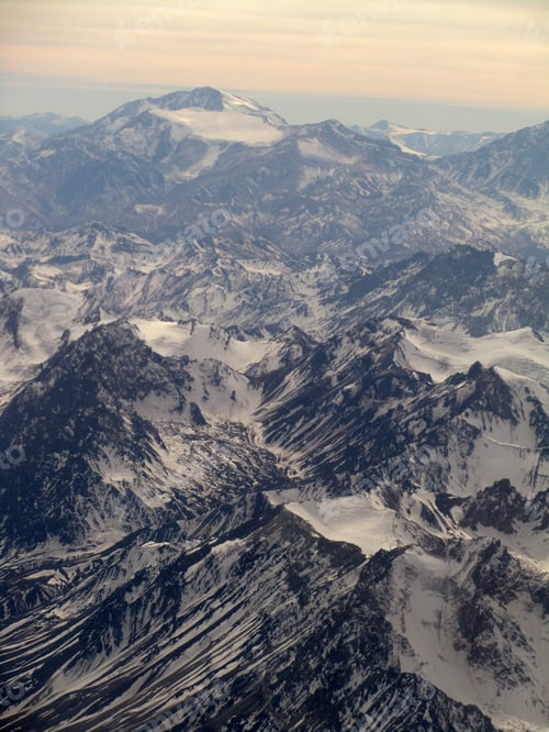 Preview: Andes Between Chile And Argentina, From Above
