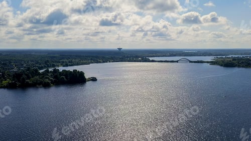 Preview: Kalyazin, Russia. Radio Telescope Dish Radio Astronomy Observatory, Aerial View
