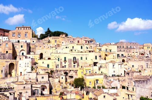 Preview: The Old City Of Matera In Italy.