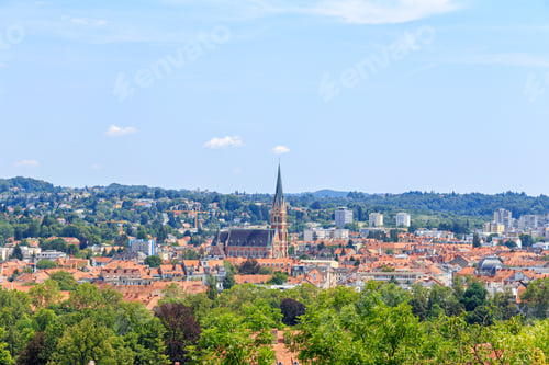 Preview: Graz, Austria. Church Of The Heart Of Jesus (Herz Jesu Kirche)