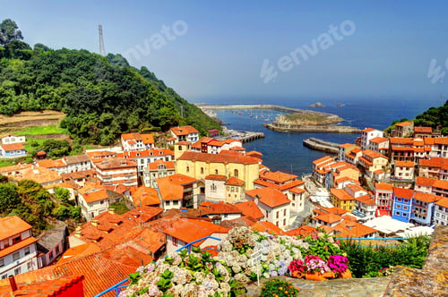 Preview: Cudillero, Picturesque Fishing Village, Asturias, Spain