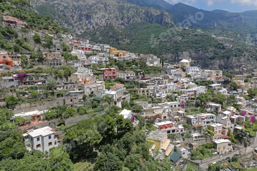 Preview: Picturesque Village Positano At Amalfi Coast Italy
