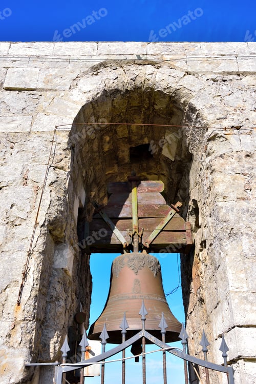 Preview: Bell Tower Erice Sicily Italy I Translate Written On The Bell: Donated In Memory Of The Giuseppe