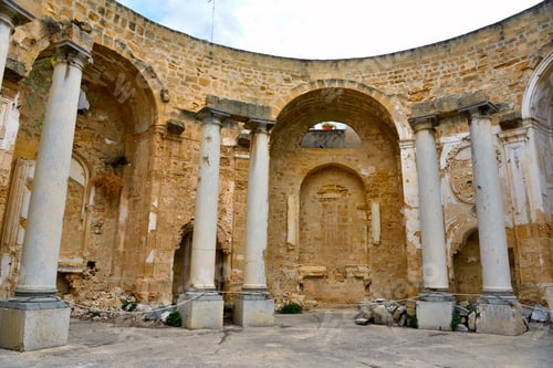 Preview: Ruins Of The Church Of Sant'Ignazio, Mazara Del Vallo Sicily Italy
