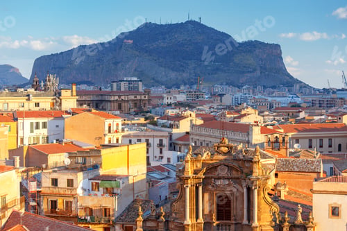 Preview: Palermo. Aerial View Of The City.