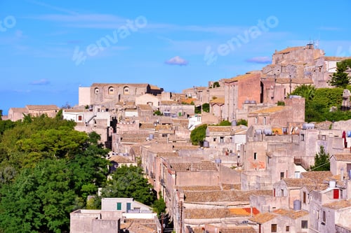 Preview: View Of The Historic Center Of Erice Sicily