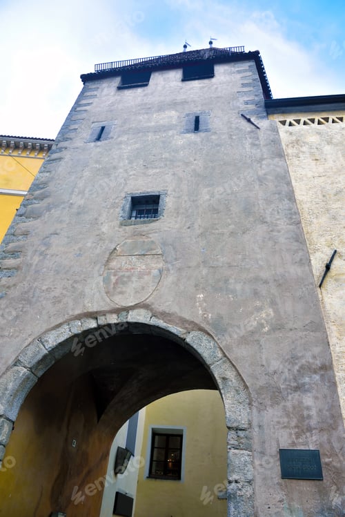 Preview: Entrance Door (Porta Croce Kreuztor) In Bressanone Italy