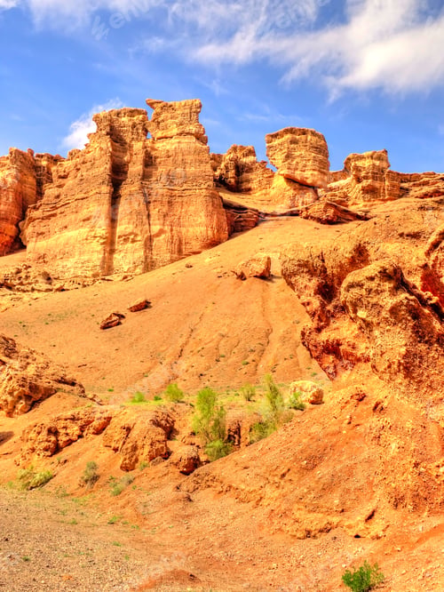 Preview: Charyn Canyon, Kazakhstan, Hdr Image