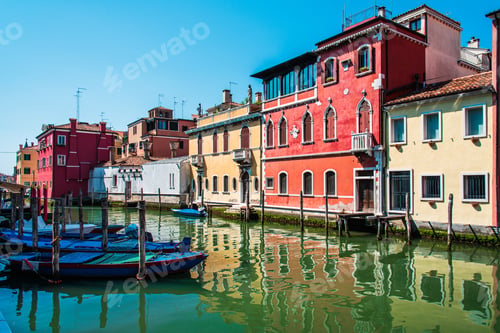 Preview: A Look From The Venice Lagoon. The City Of Chioggia.
