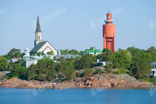 Preview: Hanko On A Sunny July Morning. Southern Finland