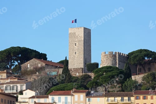Preview: Castle Tower Landmark In Cannes France