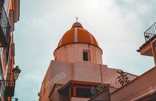 Preview: Old Church Tower At Italy