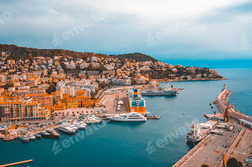 Preview: Beautiful Overview Of Port At Nice, France