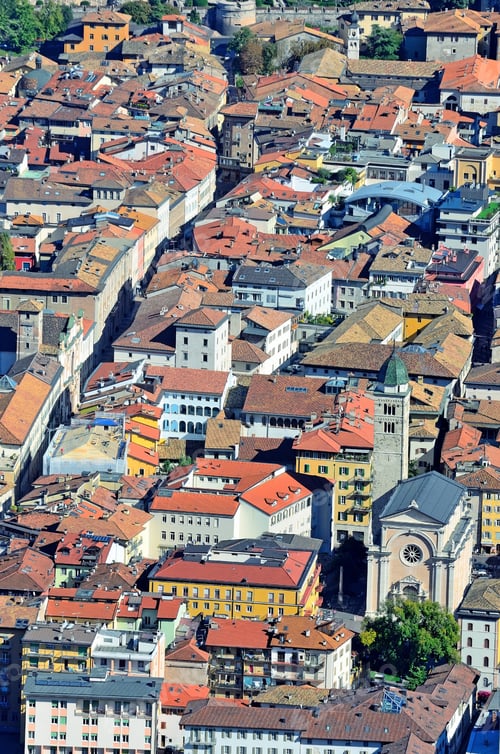 Preview: Aerial View Of Trento Italy