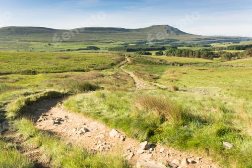 Preview: The 3 Peaks Path Towards Ingleborough In The Yorkshire Dales