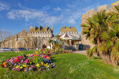 Preview: Saint Malo. The Old Fortress Wall.