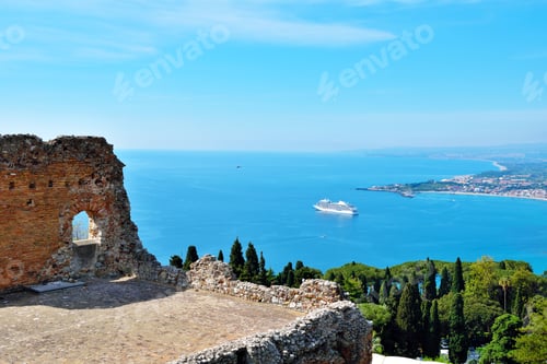 Preview: Greek Theater In Taormina Sicily Italy