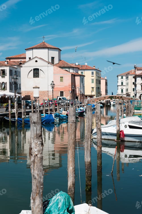 Preview: Reflections Along The Canals Of Chioggia, Venice And Its Lagoon.