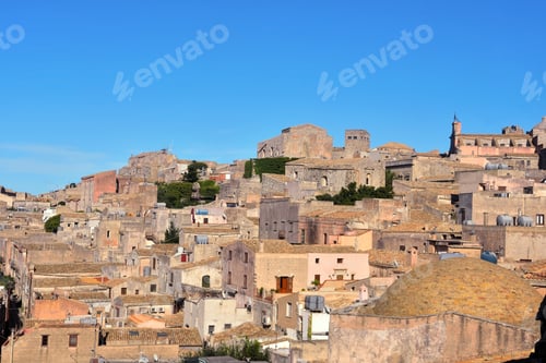 Preview: View Of The Historic Center Of Erice Sicily