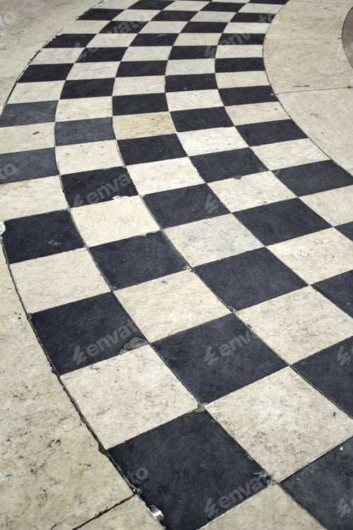 Preview: Flooring Stone Floor Tiles In City Street, Construction