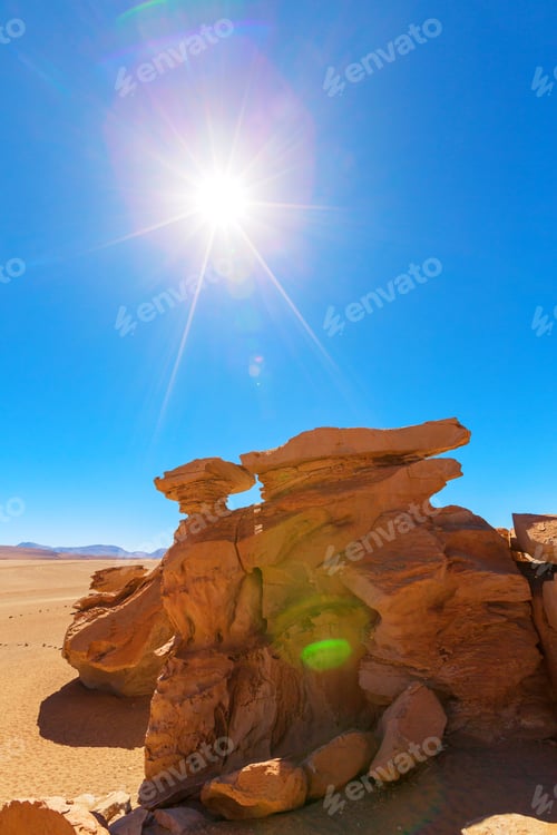 Preview: Beautiful Natural Landscapes In Volcanic Mountains, Andes Region, Bolivia