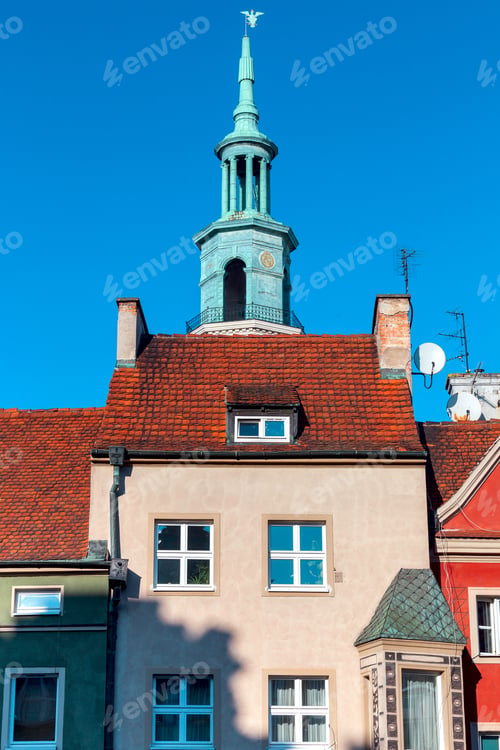 Preview: Old Medieval Town Hall On A Sunny Day. Poznan Poland.