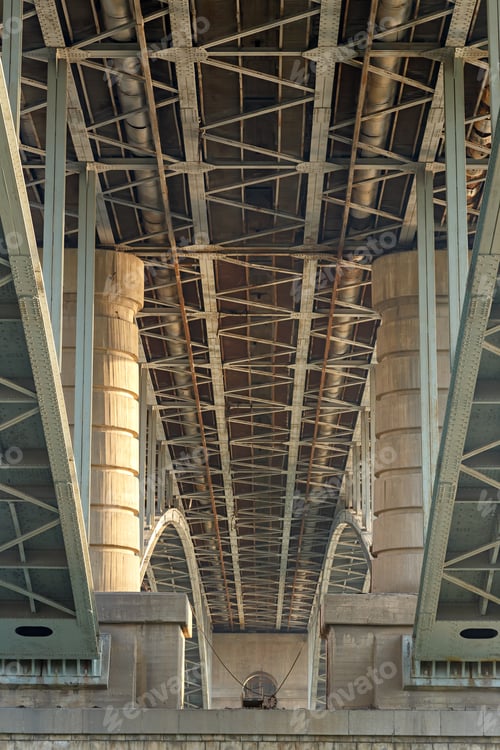 Preview: Russia, Novosibirsk. Automobile Bridge - Communal Bridge Over The Ob River View Of The Bridge