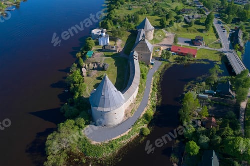 Preview: One Flew Over The Staraya Ladoga Fortress. Leningrad Region, Russia