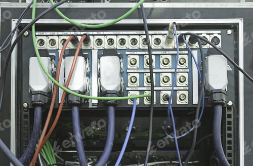 Preview: Speaker Sound Cables In Event, Party And Concert