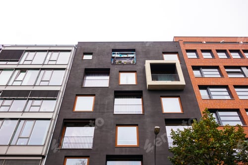 Preview: Modern Apartment Houses In A Row