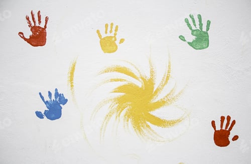 Preview: Hands Urban Wall Colors, Symbol