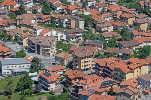 Preview: Rooftops Of San Marino Aerial Sunny Day