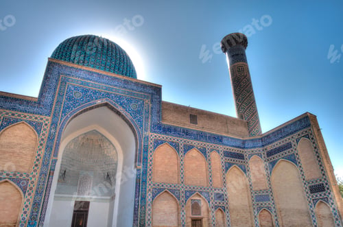 Preview: Gur-E-Amir, Samarkand, Uzbekistan, Hdr Image