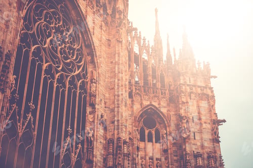Preview: Detailed View Of Milan Cathedral