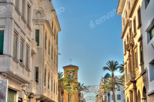 Preview: Tetouan, Morocco, Colonial Historical Center, Hdr Image
