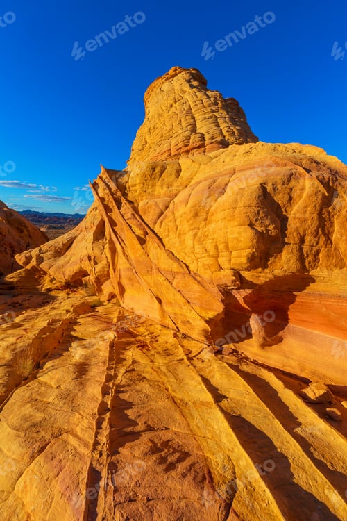 Preview: Valley Of Fire State Park, Nevada, Usa. Unusual Natural Landscapes.
