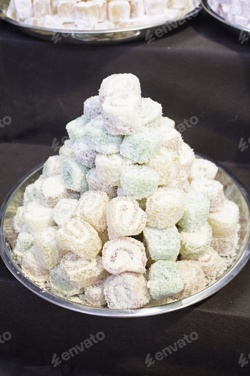 Preview: Arab Sugary Sweet In Market Supply, Desserts